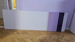 Cómoda Morada y Blanca