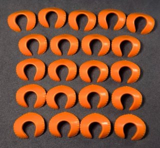 Playmobil cuello tipo manta toquilla Naranja oeste