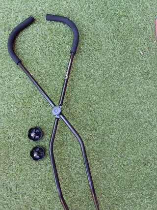 Barra Btwin para entrenamiento de bici niño
