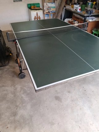 Mesa Ping Pong Plegable Verde 275x153cm