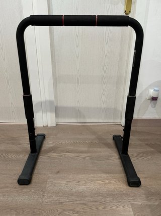Barras paralelas para ejercicio