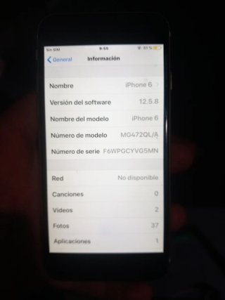 iPhone 6 Plata