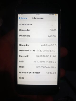 iPhone 6 Plata