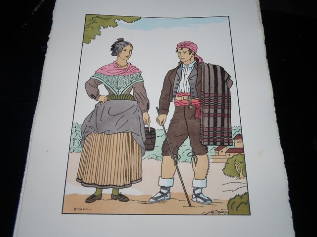 GUADALAJARA-GRABADO ORIGINAL PINTADO A MANO-1935-