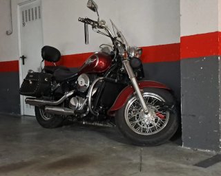 Kawasaki Vulcan 800 Classic Roja