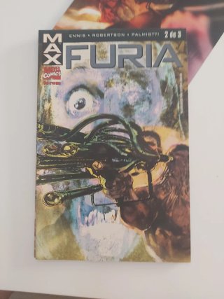 Comic Furia Marvel