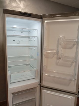 Frigorífico Indesit Acero 2m x 60cm