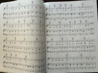 Disney Libro de Partituras para piano y guitarra.