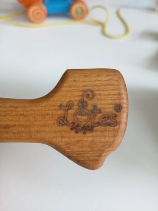 Lote Juguetes Bebé Madera y Peluche