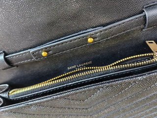 Cartera Saint Laurent YSL Negra Pequeña