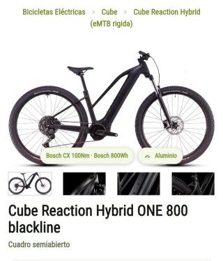 Cube Reaction Hybrid One 800Wh