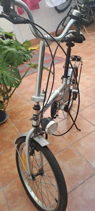 Bicicleta Plegable 20 Aluminio