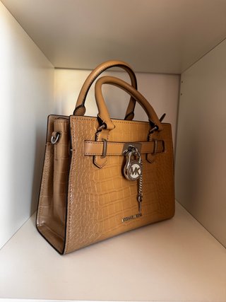 Bolso Michael Kors Camel Cocodrilo