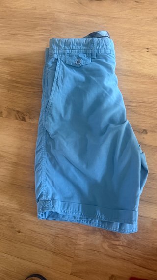 Pantalón corto azul Lacoste