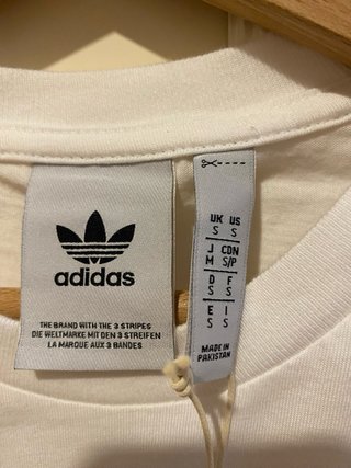 Camiseta Adidas Originals Roja y Blanca