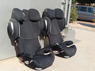 Sillas Coche Cybex Grupo 2/3 Isofix y Cinturón de