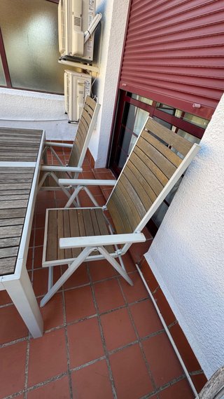 Mesa y 4 Sillas Exterior Ikea