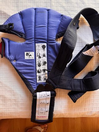 Mochila Portabebés BabyBjörn Active Azul Marino
