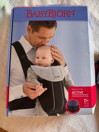Mochila Portabebés BabyBjörn Active Azul Marino