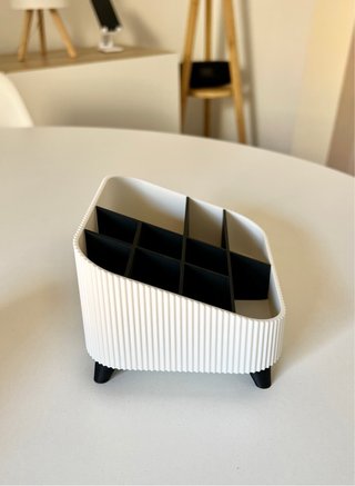 Soporte Organizador Maquillaje Compartimentos