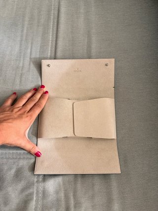 Funda Rolex para 3 relojes de piel