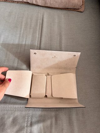 Funda Rolex para 3 relojes de piel