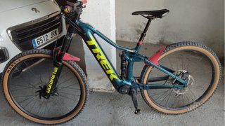 Bicicleta Eléctrica Trek Rail Motor Bosch talla S