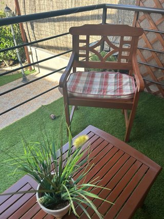 Conjunto Muebles Jardín Madera