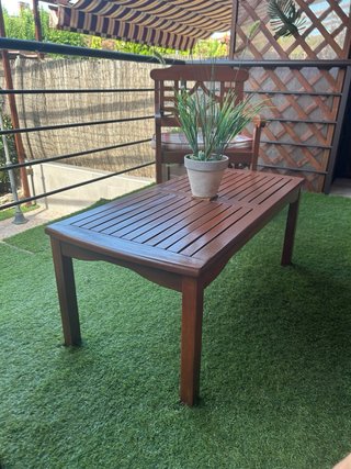 Conjunto Muebles Jardín Madera