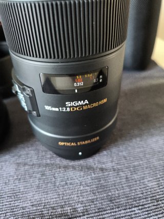 Sigma 105mm f2.8 EX DG MACRO OS Objetivo Nikon