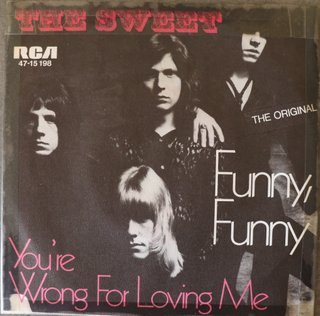 THE SWEET - 10 singles (Glam Rock)