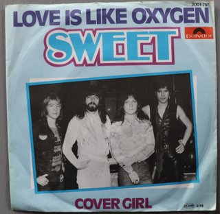 THE SWEET - 10 singles (Glam Rock)