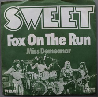 THE SWEET - 10 singles (Glam Rock)
