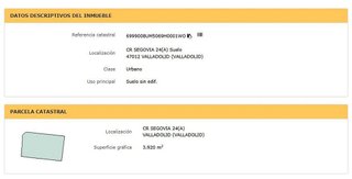 Terreno en venta en Delicias en Valladolid