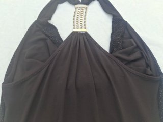 Vestido T S Negro. Medidas en descripción