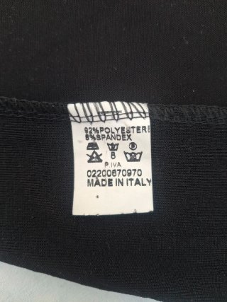 Vestido T S Negro. Medidas en descripción
