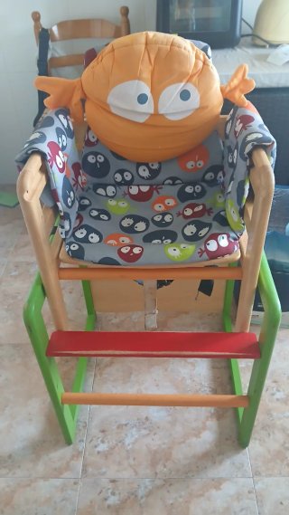 Trona de madera Bebe Due España