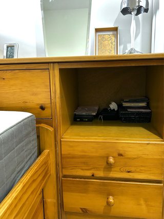 Cama nido 90 con arcón y cama extra