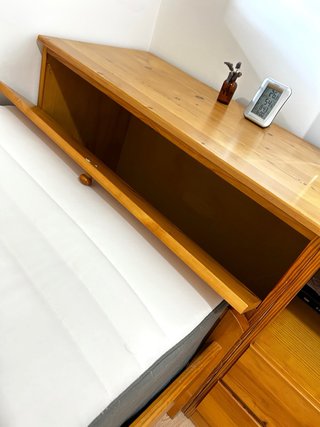 Cama nido 90 con arcón y cama extra