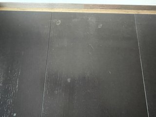 Mesa extensible IKEA BJURSTA negra