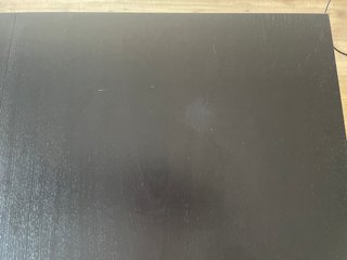Mesa extensible IKEA BJURSTA negra