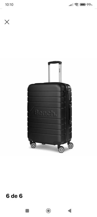 Maleta Bench Seattle tamaño L 79cm Negra