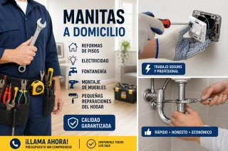 MANITAS A DOMOCILO
