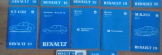 Manuales RENAULT 19 (26 unidades)