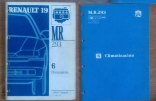 Manuales RENAULT 19 (26 unidades)