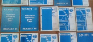 Manuales RENAULT 19 (26 unidades)