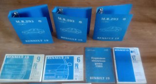Manuales RENAULT 19 (26 unidades)