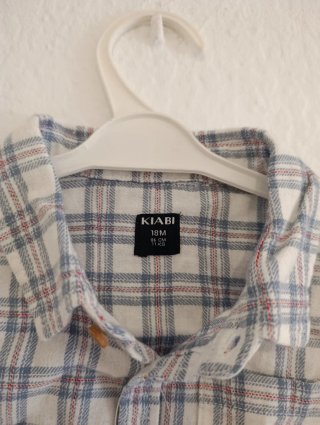 Camisa cuadros Niño