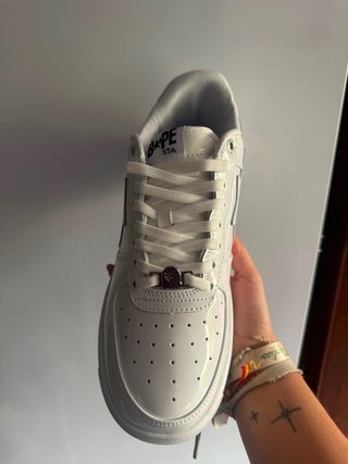 BAPE Triple White Zapatillas Brillantes