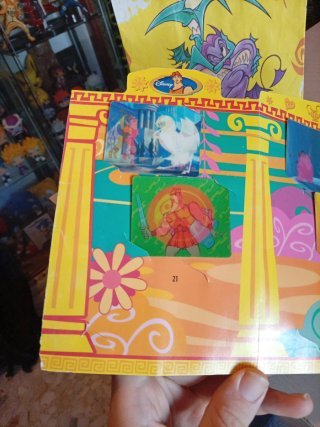 Bolsa y cartas lenticulares McDonald's Hércules